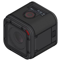 Gopro 5 session 3D model